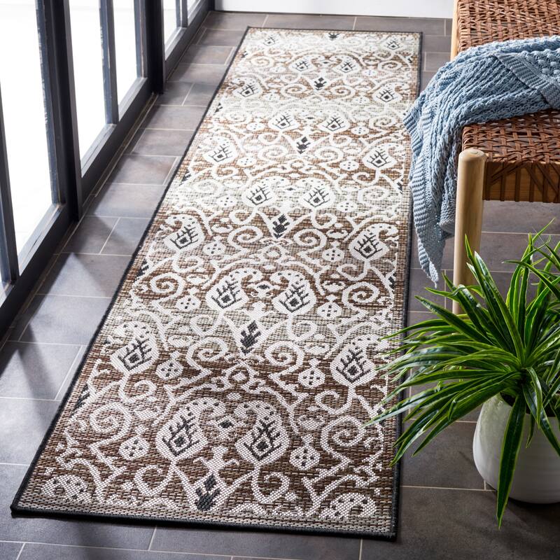 SAFAVIEH Havana Annet Geometric Indoor/ Outdoor Waterproof Rug