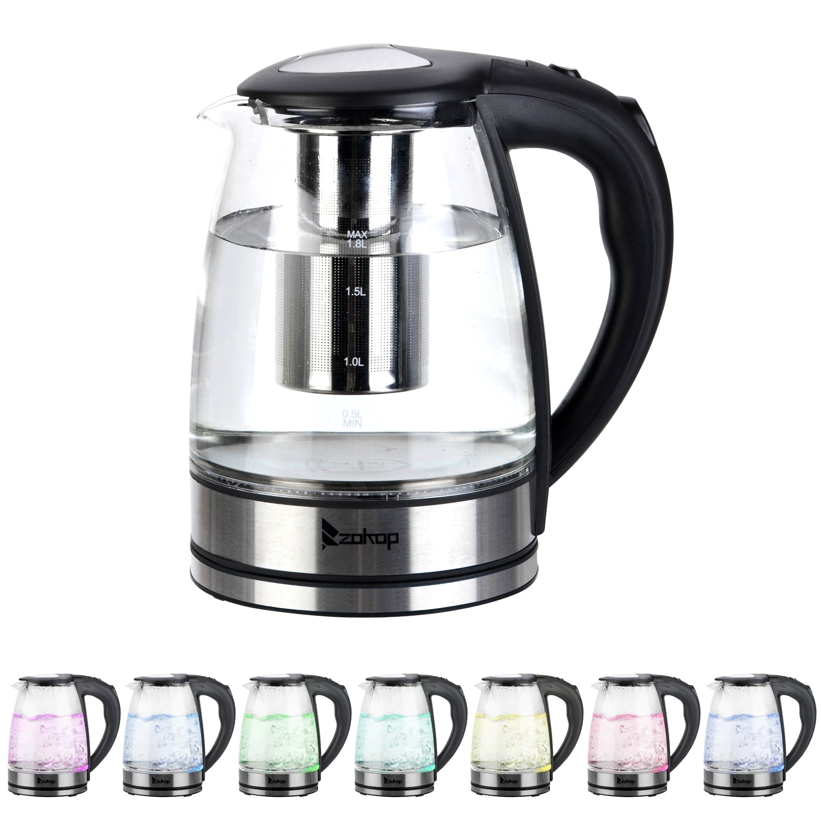 China Top Sale 110V 60Hz 1.0L Ceramic Water Electric Tea Kettle - China Electric  Kettle and Ceramic Electric Kettle price