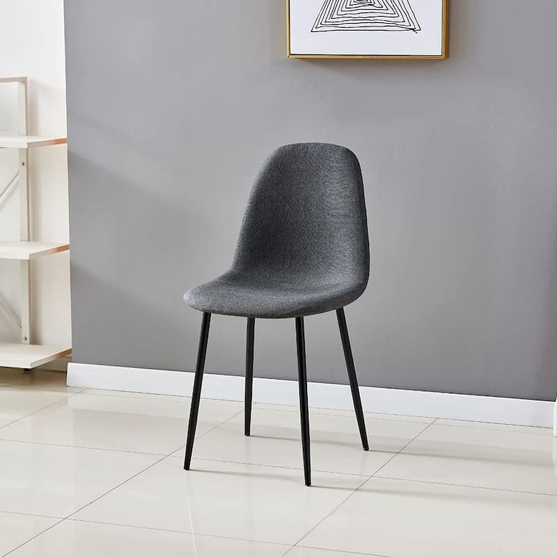 Modern Upholstered Cover Dining Chair for Kitchen, Set of 4 - N/A