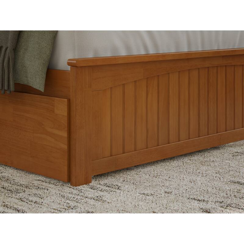 Nantucket Bed with Matching Footboard and Twin XL Trundle