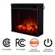 preview thumbnail 35 of 34, Tracey 84" TV Stand Electric Fireplace by Real Flame