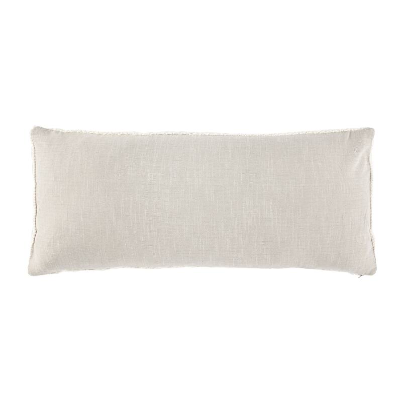 Villa by Classic Home Nakeya Knitted 14 x 26 Throw Pillow