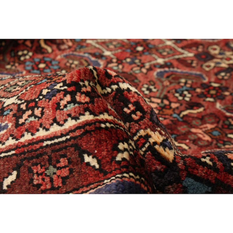 ECARPETGALLERY Hand-knotted Andelz Red Wool Rug - 3'8 x 9'10