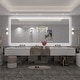 preview thumbnail 41 of 161, Large LED Bathroom mirror Tempered Glass Dimmable Anti-Fog Vanity Mirror