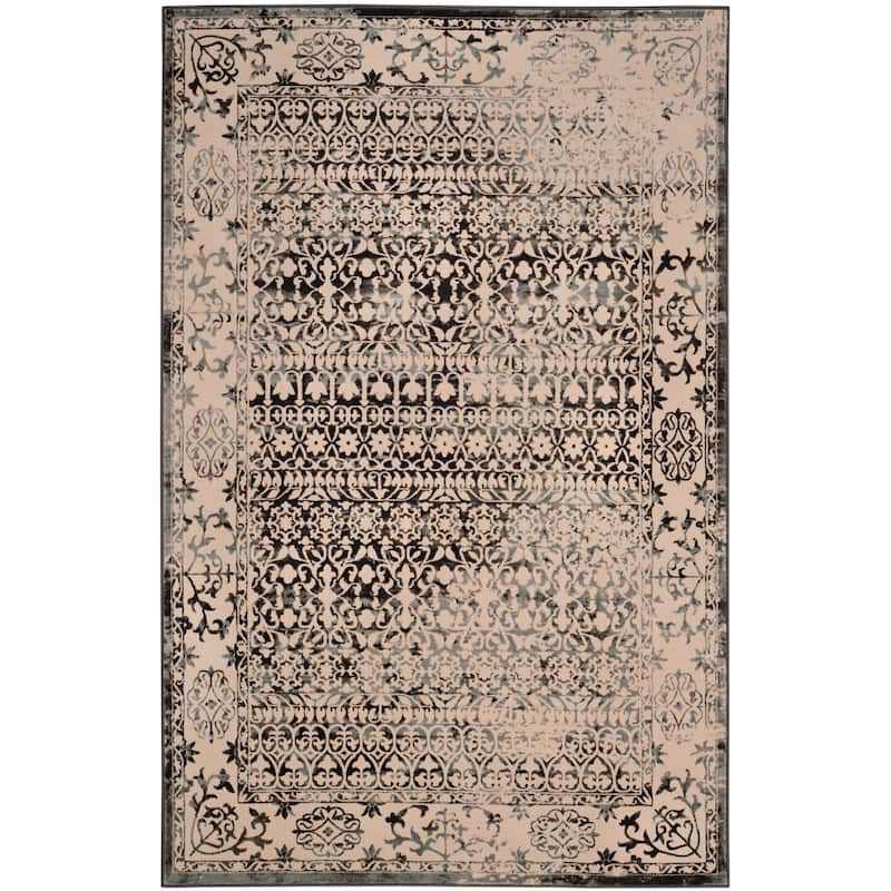 SAFAVIEH Brilliance Luxandra Vintage Boho Distressed Oriental Rug