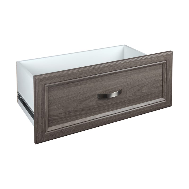 ClosetMaid SuiteSymphony 25-inch Wide x 10-inch High Drawer - Graphite Grey