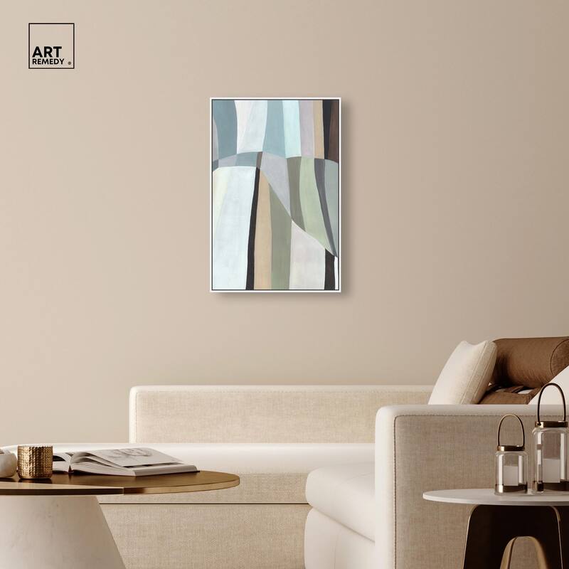 Abstract Fragments I Canvas by Art Remedy