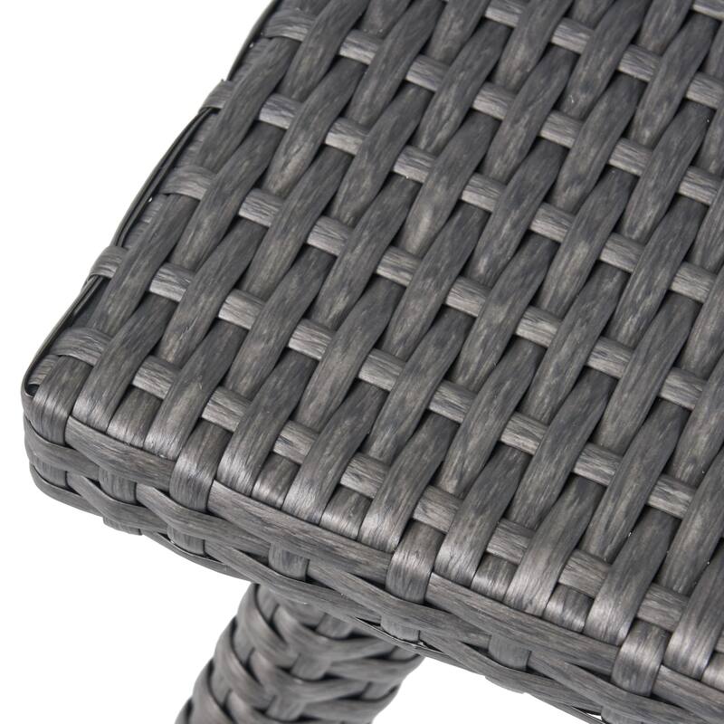 Honolulu Outdoor Wicker Side Table by Christopher Knight Home