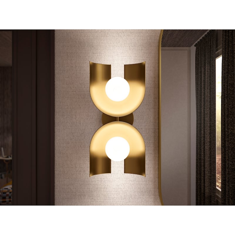 Kohler Lighting 31783-SC02 Jabot 2 Light 8" Tall Wall Sconce