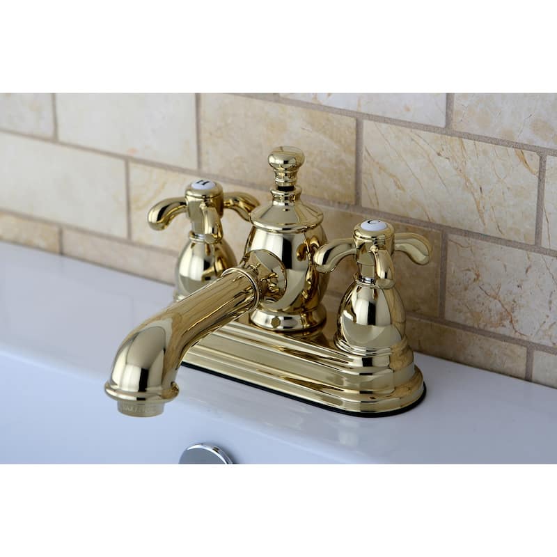 Kingston Brass French Country 1.2 GPM Centerset Bathroom Faucet with