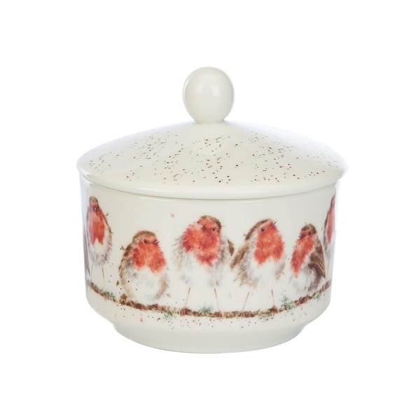 Wax Lyrical Wrendale Designs Winter Wonderland Ceramic Candle Trinket