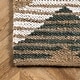 preview thumbnail 12 of 44, Nuloom Hand Braided Marla Denim And Jute Diamonds Area Rug