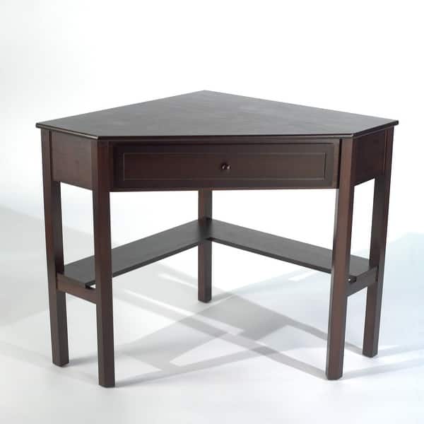 Porch Den Lincoln Solid Wood Mdf Corner Computer Desk On Sale Overstock 19389896