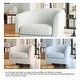 preview thumbnail 184 of 186, Modern Upholstered Barrel Chair Swivel Accent Chair for Living Room