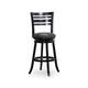Option Espresso Finish/Charcoal Fabric