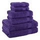 preview thumbnail 86 of 89, American Soft Linen Bekos 6 Piece Towel Set, 100% Cotton Bath Towel Set for Bathroom