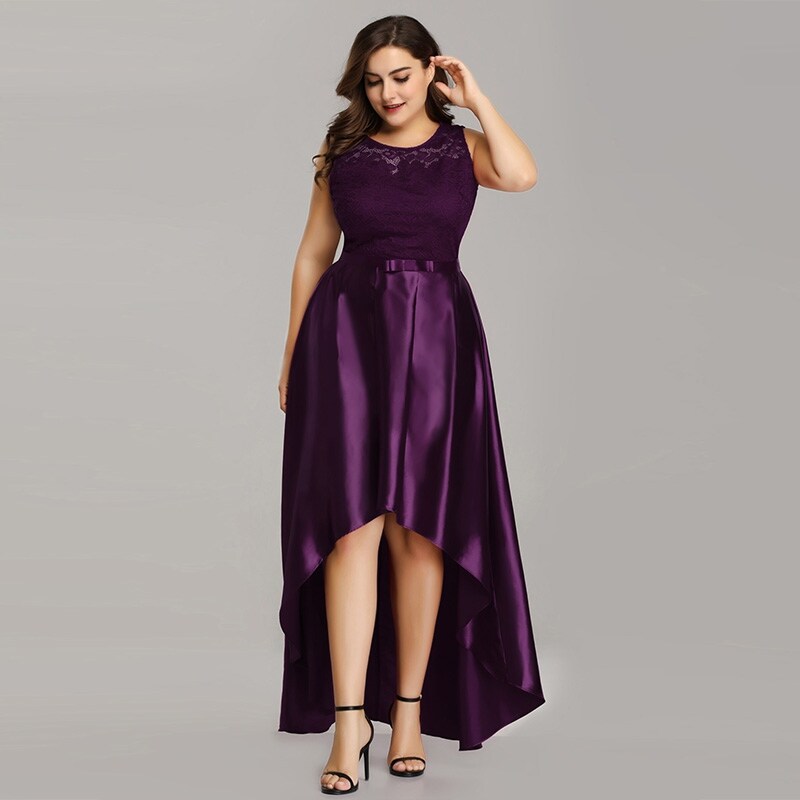 cocktail and party plus size velvet dress