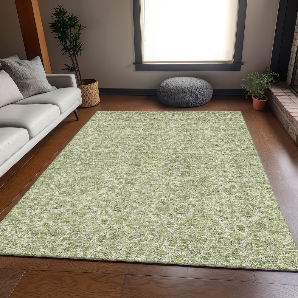 Premium Washable Super Soft Floral Modern Mayfield Rug