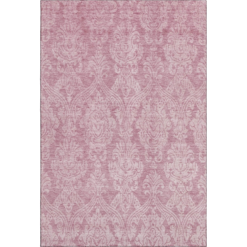 Premium Washable Super Soft Traditional Damask Mayfield Rug