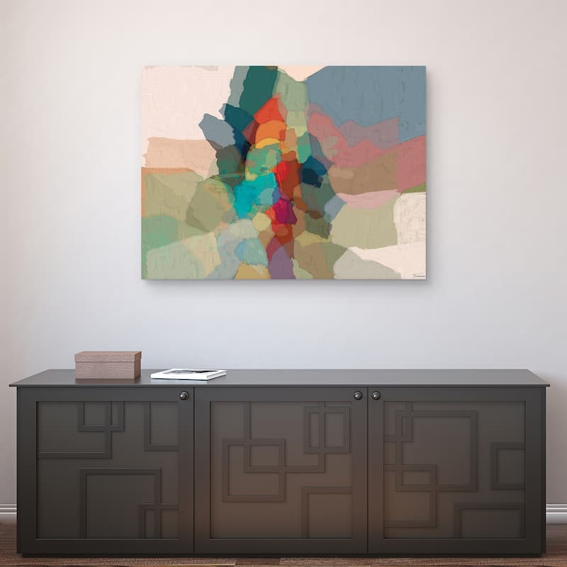 Cascade III by Michael Tienhaara Canvas Art Print