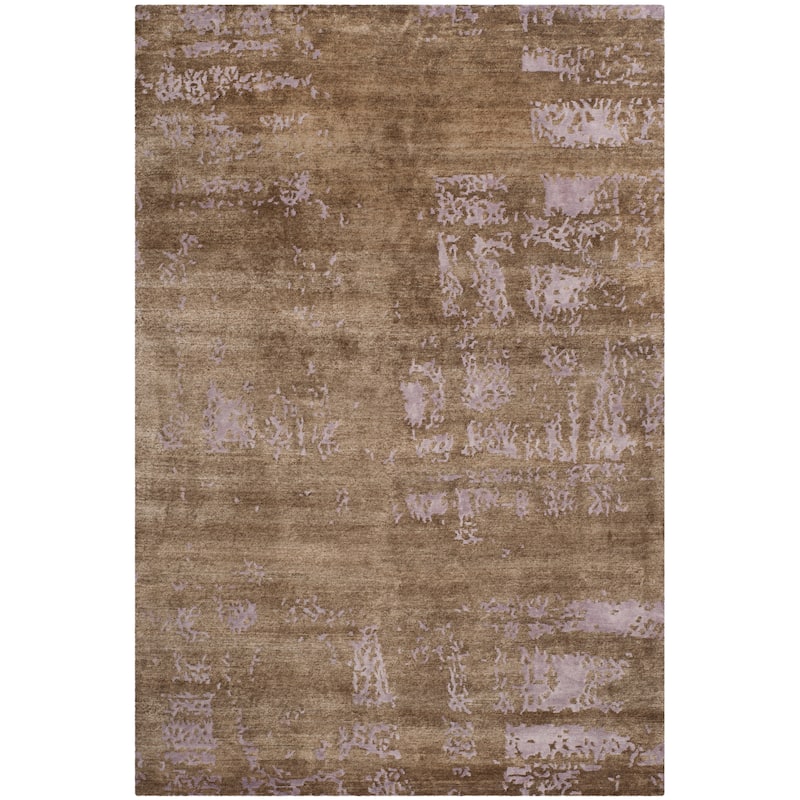 SAFAVIEH Couture Hand-knotted Tibetan Aparna Modern Wool Rug