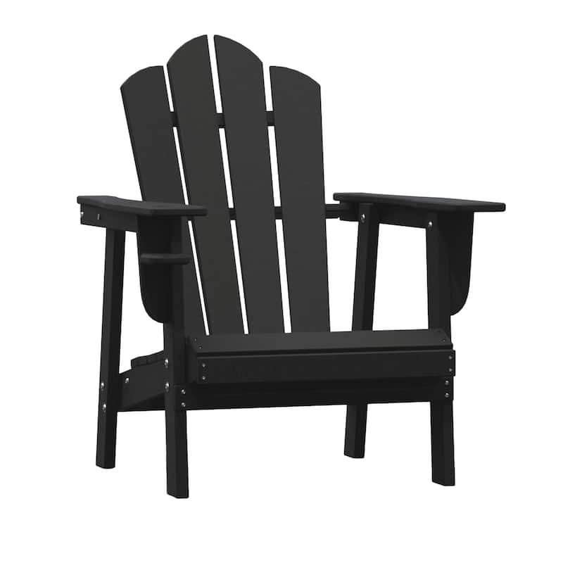 Outdoor HDPE Adirondack Chairs Outdoor Chair Plastic Lawn Chairs for Outdoor Use Set of 4