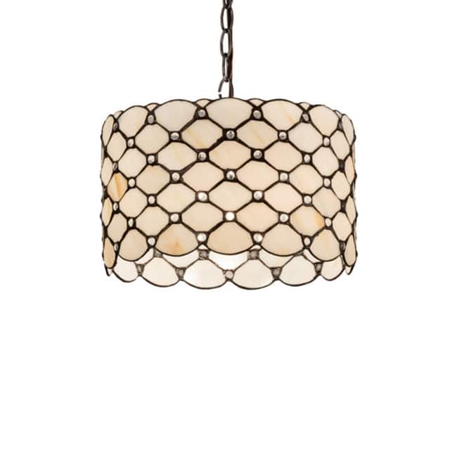 Meyda Tiffany 251911 13" Wide Pendant - Mahogany Bronze
