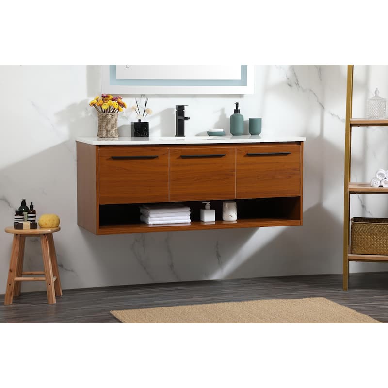 Brush 36 - 48 Inch Single Bathroom Vanity
