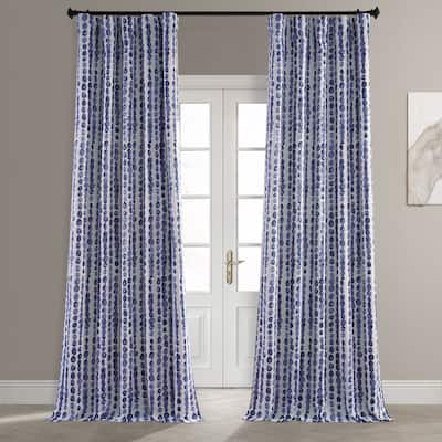 Exclusive Fabrics Gumdrop Room Darkening Room Darkening Curtain Panel Pair (2 Panels)