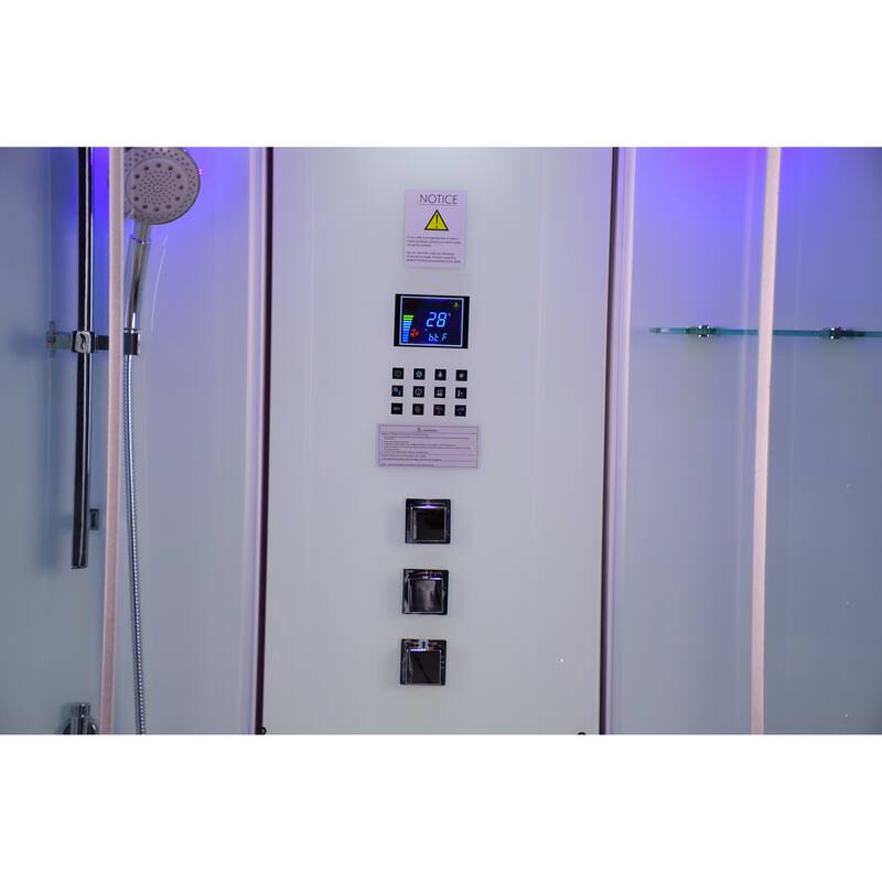 Platinum DZ972F8-3 Steam Shower-White