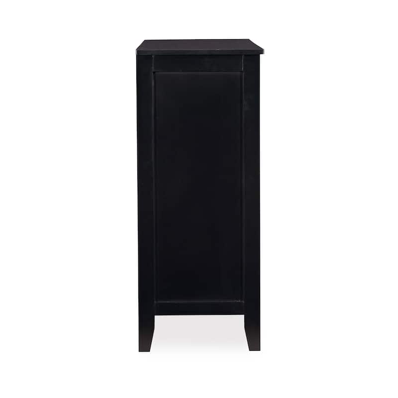 Ava Black Large Cabinet