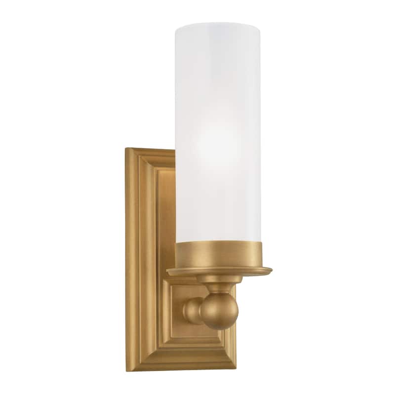 Richmond 11.25'' High 1-Light Sconce - Aged Brass - 11.25 inch Tall - Aged Brass - 11.25 inch Tall