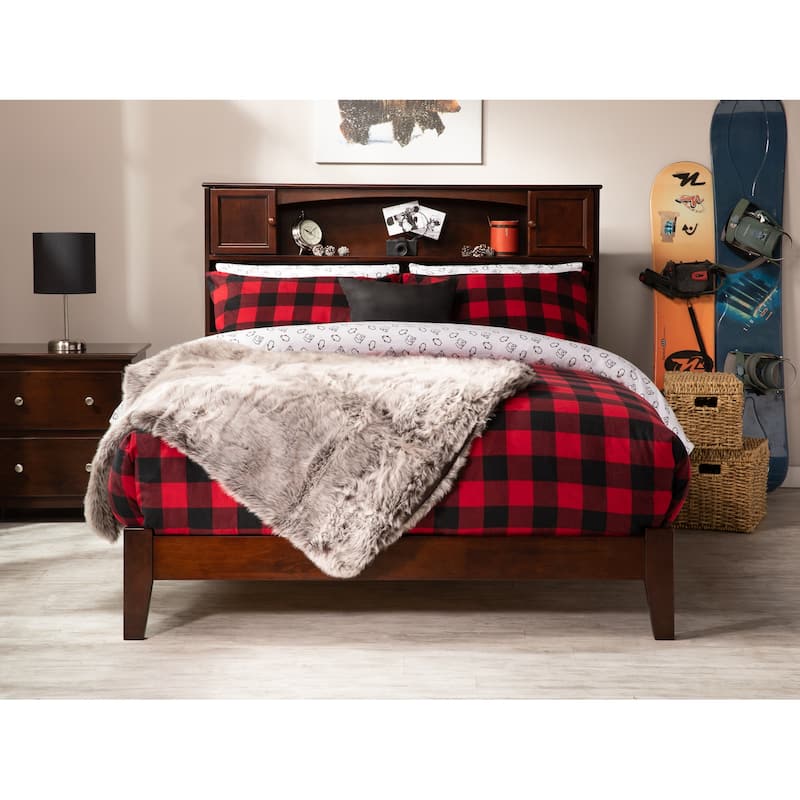 AFI Newport Full Size Bed with Charging Station