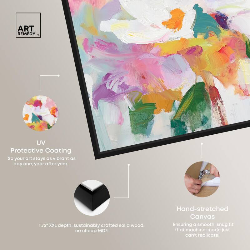 Bold Brushstroke II Canvas by Art Remedy