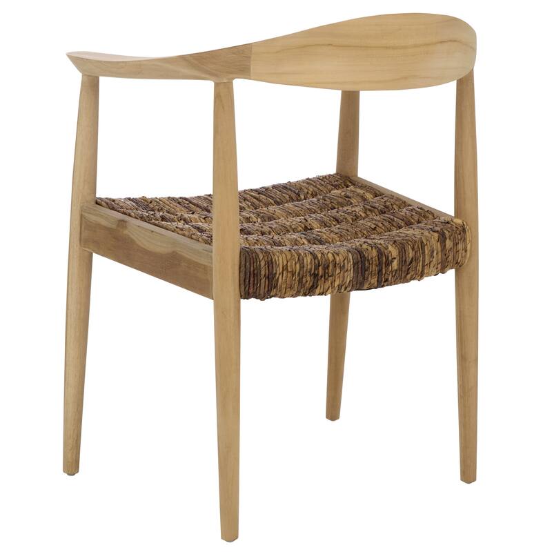 SAFAVIEH HOME Bandelier Banana Weaved Dining Chair - 25"W x 22"D x 31"H