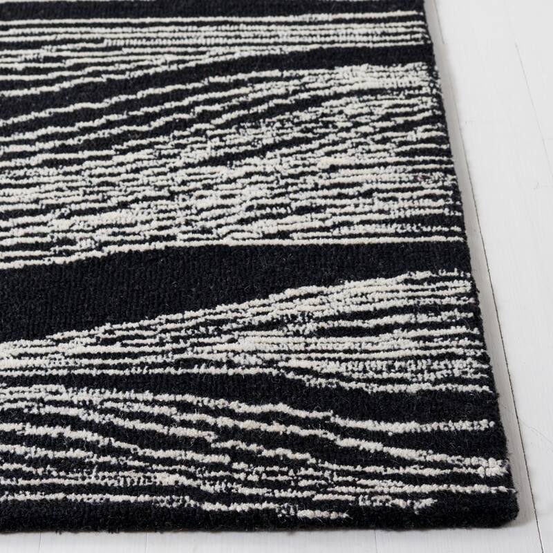 SAFAVIEH Handmade Metro Fetnete Modern Abstract Wool Rug