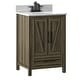 preview thumbnail 1 of 15, 24" Single Bathroom Vanity with Lower Drawer Natural Finish - Canyon Lake Pine