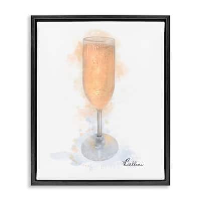 Stupell Gleaming Bellini Glass Framed Floater Canvas Wall Art Design By Matthew Piotrowicz