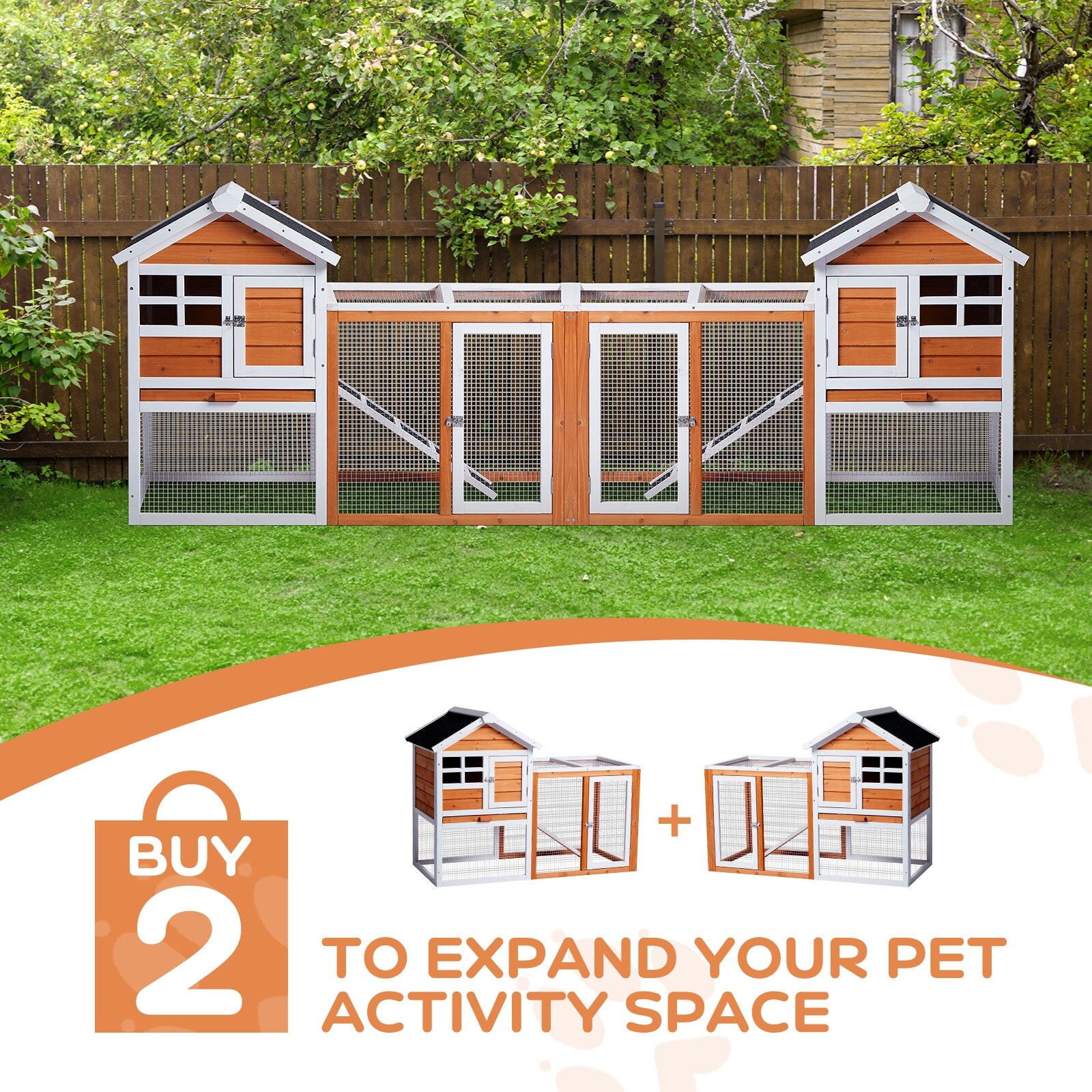 Rabbit Hutch Indoor Aivituvin Rabbit Hutch H Wooden