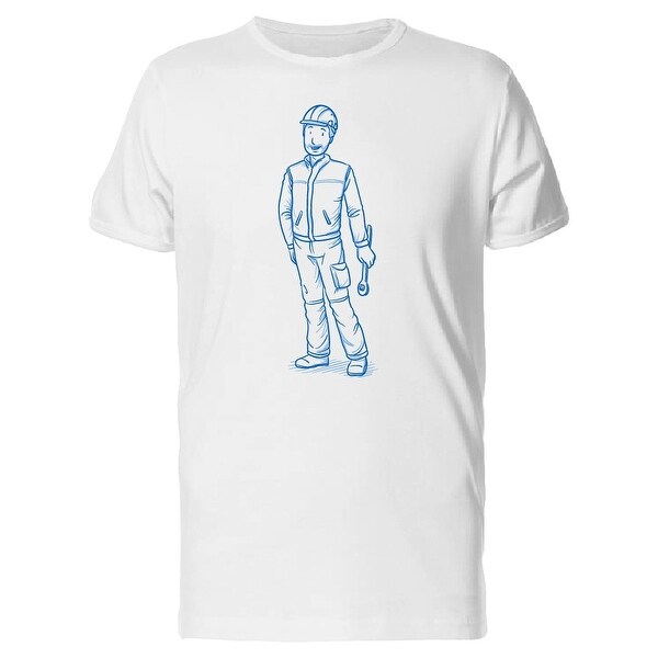 Mechanic Sketch Tee. Men's -Image by Shutterstock
