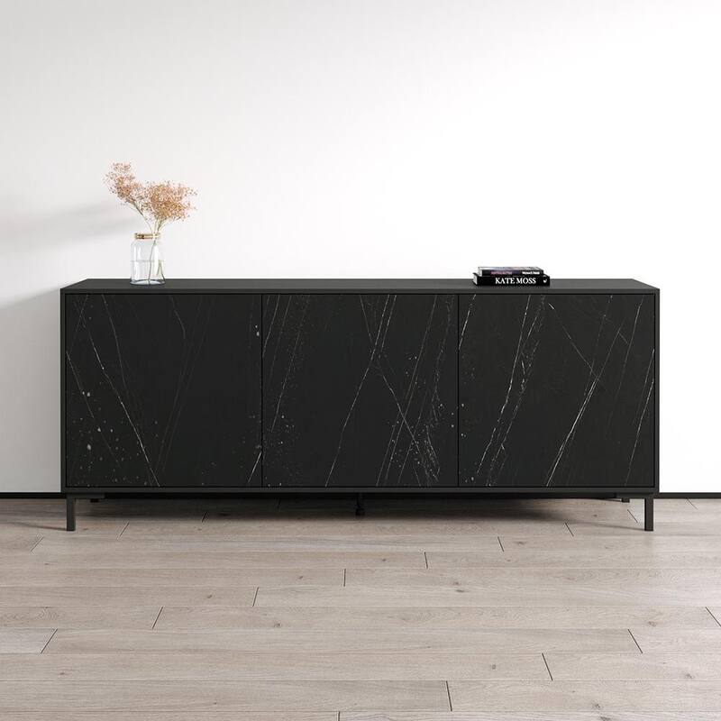 Marmo 190 Sideboard - Black