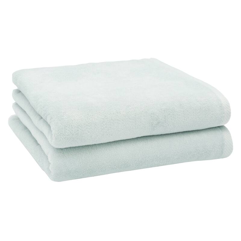 Authentic Hotel and Spa 100% Turkish Cotton Ediree Bath Towels - Set of 2