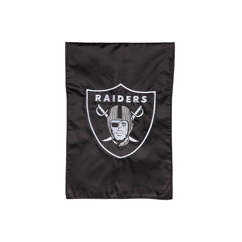 Applique Flag, Garden, Las Vegas Raiders