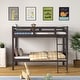 preview thumbnail 6 of 33, Costway Twin Over Twin Bunk Bed Convertible 2 Individual Beds Wooden