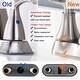 preview thumbnail 24 of 27, 4 Inch Centerset Bathroom Sink Faucet Dual Handle Bathroom Faucet with 360°Swivel Spout Vanity Tap with Pop Up Drain