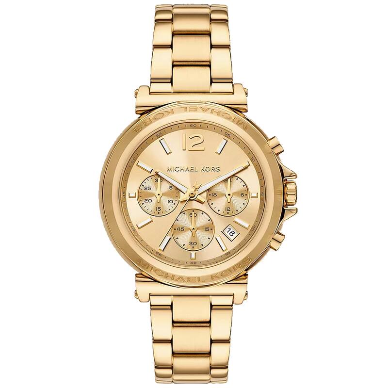 Michael Kors Women's Maren Gold Dial Watch - MK7493 - 6 (36)