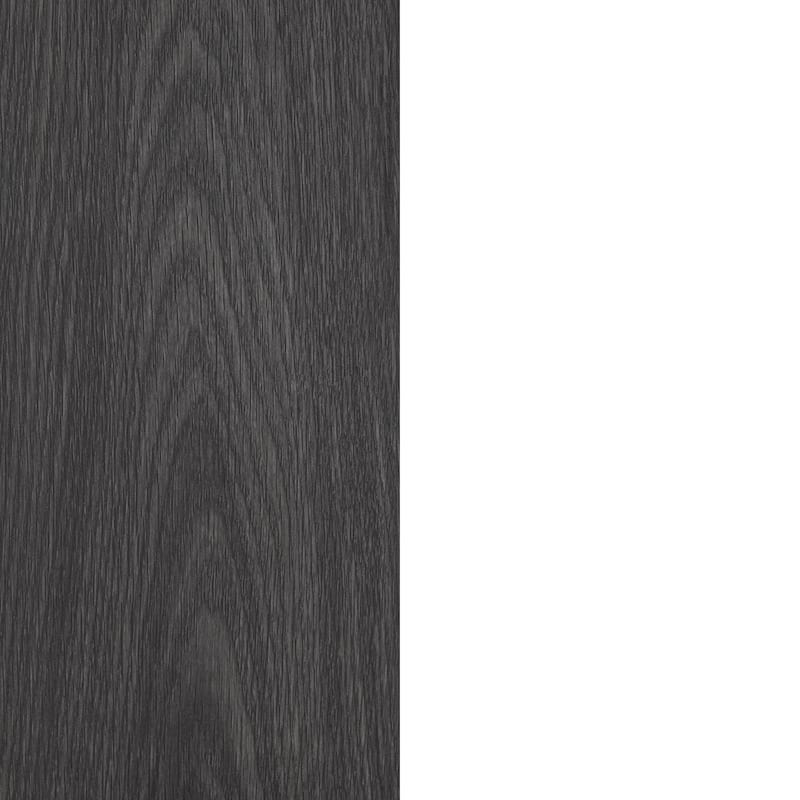 South Shore Myro Kitchen Island - Gray Oak and White