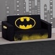 preview thumbnail 7 of 6, Batman Cozee Flip-Out Sofa - 2-in-1 Convertible Sofa to Lounger for Kids by Delta Children