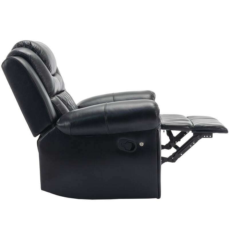 Home Theater Seating Manual Recliner Chair with LED Light Strip