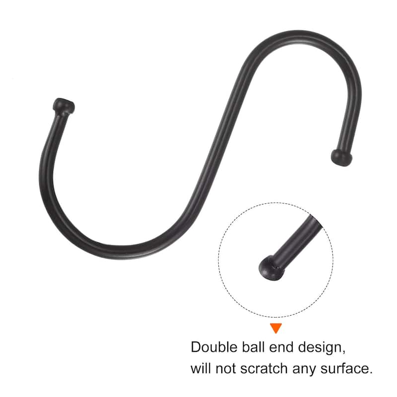 S Hooks Stainless Steel Hangers for Kitchenware, Bathroom Supplies
